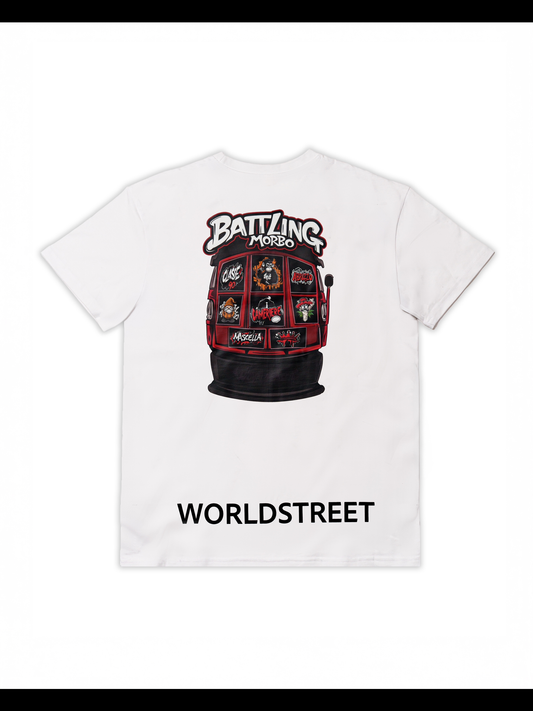 T-SHIRT “BATTLING MORBO” – MORBO x WORLDSTREET