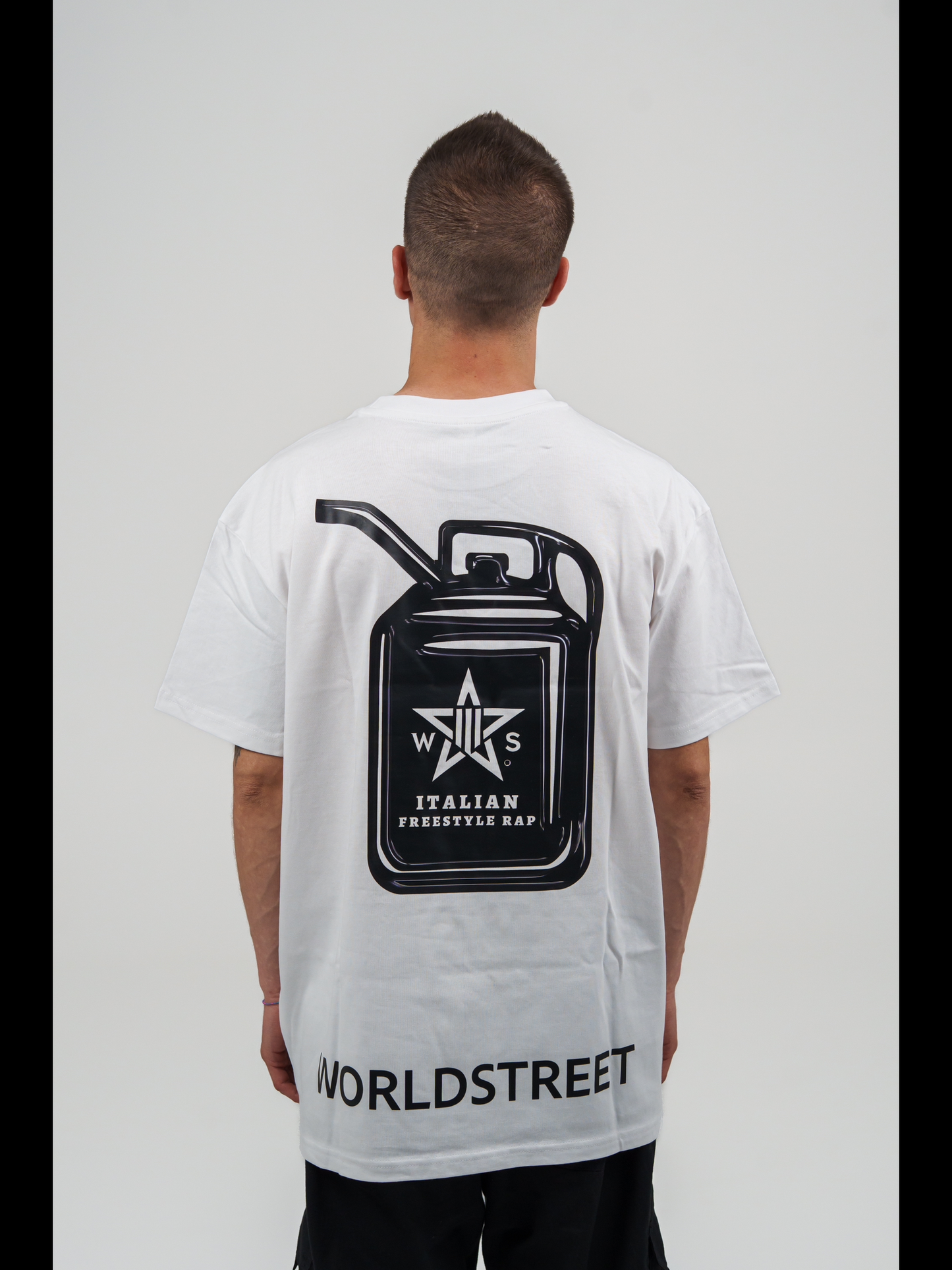 T-SHIRT “FREESTYLE RAP ITALIA” – WORLDSTREET