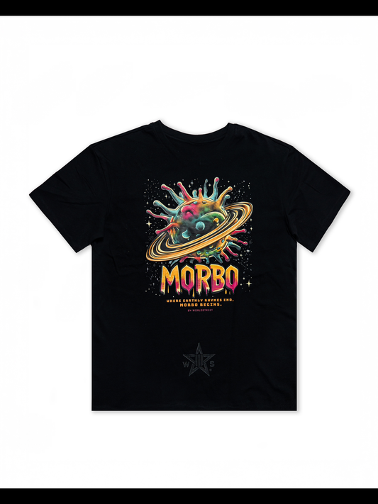 T-SHIRT “PIANETA MORBO” – MORBO x WORLDSTREET