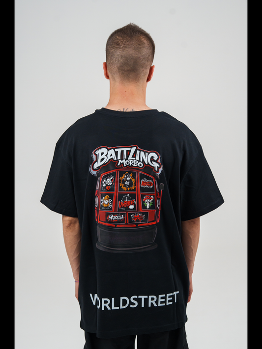 T-SHIRT “BATTLING MORBO” – MORBO x WORLDSTREET